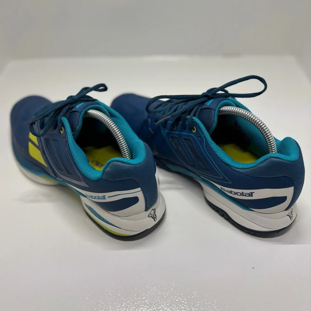 Babolat Propulse Team BPM AC Men’s Tennis Shoes Size 10.5 Blue Yellow All Court - Picture 5 of 14